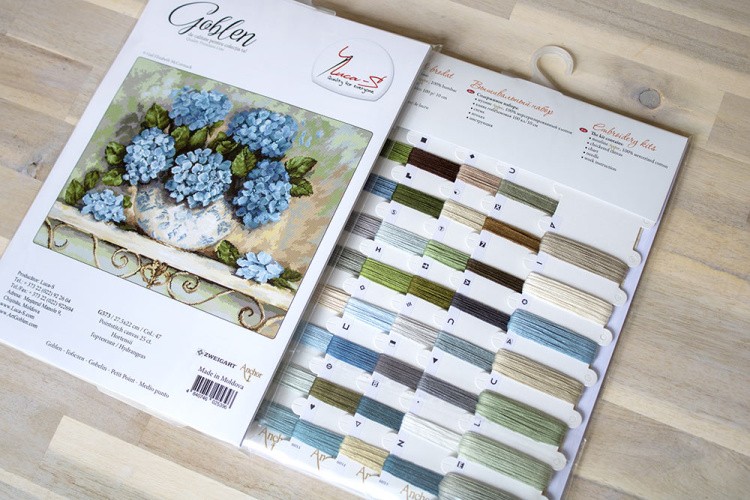 Набор для вышивания «Гортензия» — картинка 3