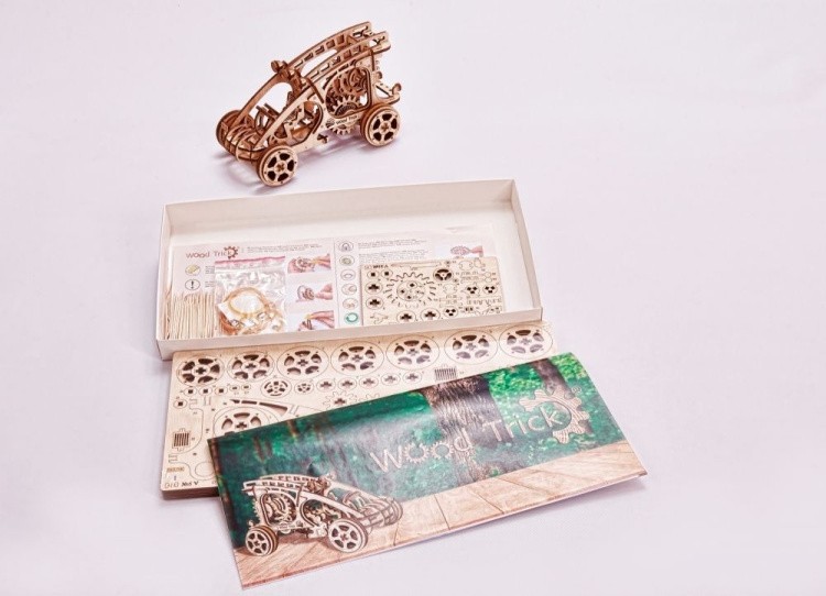 Конструктор из дерева «Багги», Wood Trick — картинка 8