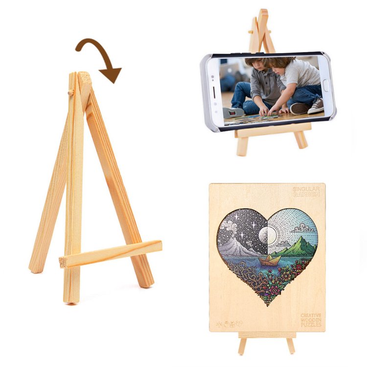 Деревянные пазлы «День и ночь M», Woodbests — картинка 6