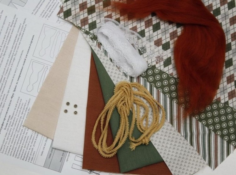 Набор для шитья игрушки «Фрау Эрика» — картинка 2