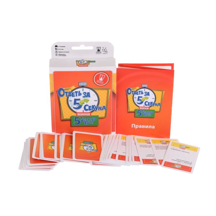 Настольная игра Magellan «Ответь за 5 секунд Мини» — картинка 2