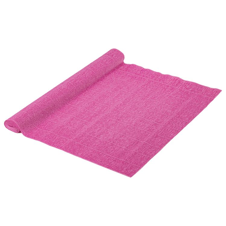 Бумага гофрированная Fiore 140 г/м2, насыщенно розовая (950), 50х250 см, Brauberg — картинка 2