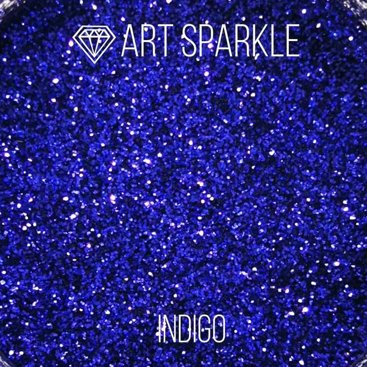 Глиттер мелкий Indigo, 50 г, Craftsmen.store — картинка 2