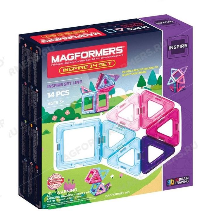 Магнитный конструктор Magformers Inspire 14 — картинка 2