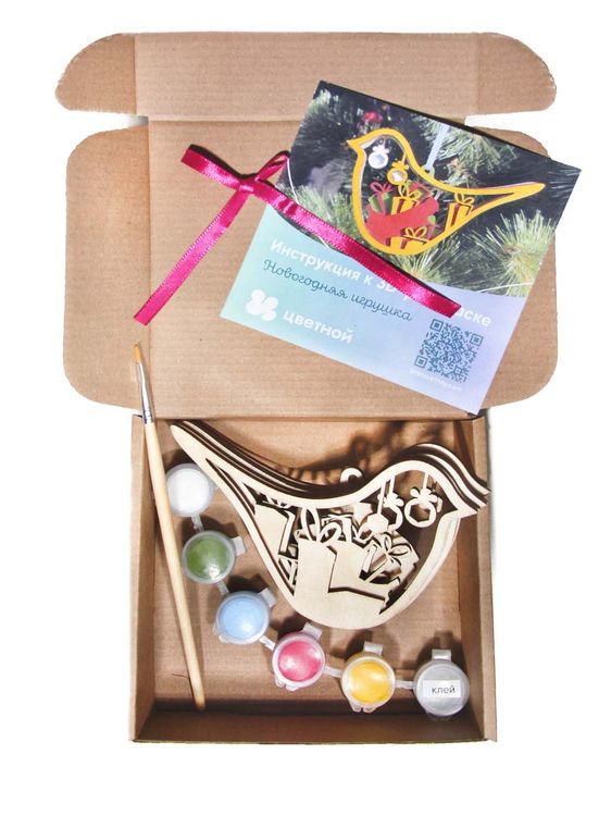 3D пазл-раскраска «Добрые вести» — картинка 4