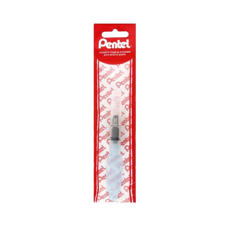Кисть с резервуаром Aquash Brush MINI в PPS, круглая, короткая ручка, Pentel