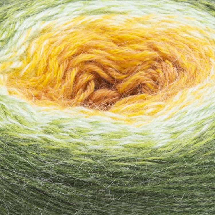 Пряжа YarnArt Flowers Alpaca (438), мультиколор, 5 шт. по 250 г — картинка 2