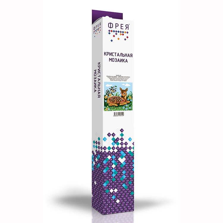 Алмазная вышивка «Олененок на травке» — картинка 2