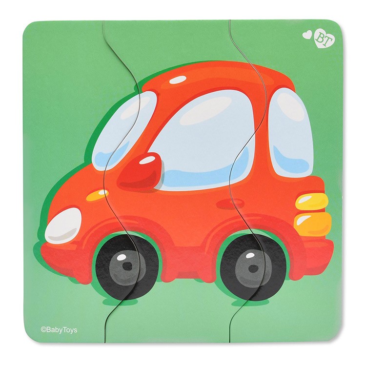 Настольная игра: тройные зигзаг пазлы «Транспорт» — картинка 4