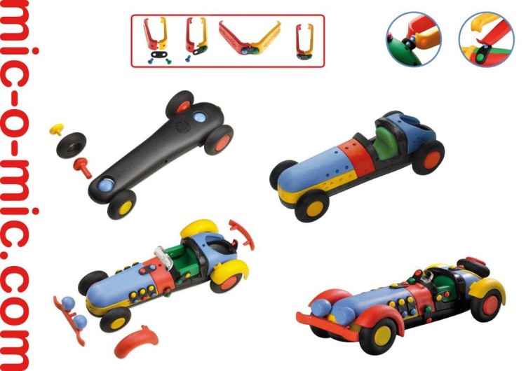 Конструктор Mic-o-mic «Автомобиль спортивный» — картинка 3