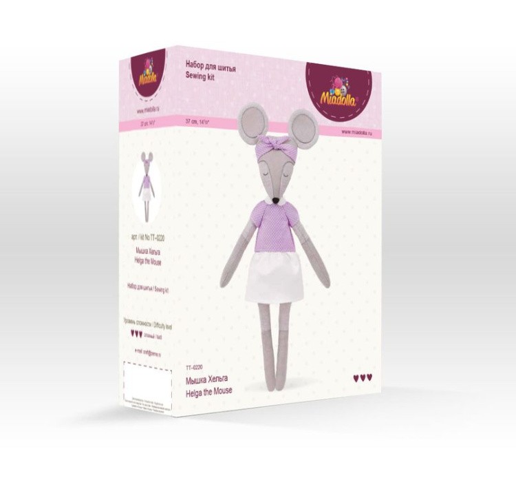Набор для шитья «Мышка Хельга» — картинка 3