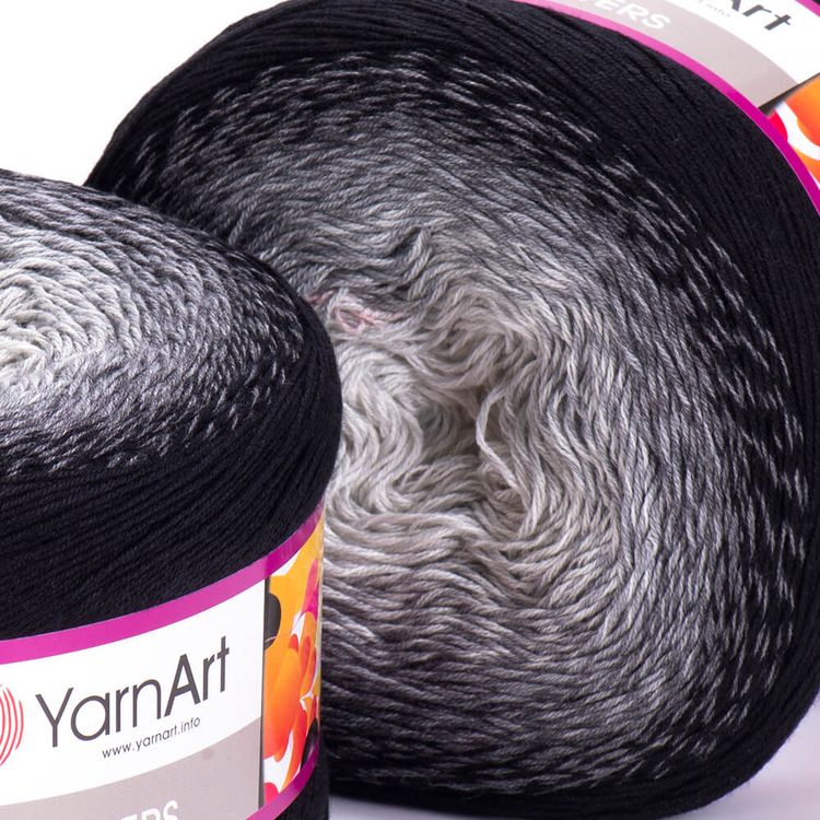 Пряжа YarnArt Flowers (253), мультиколор, 5 шт. по 250 г — картинка 2