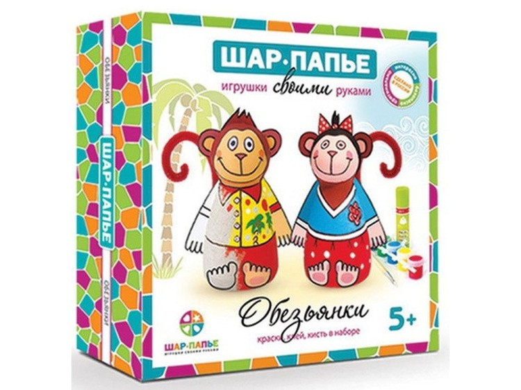 Набор для творчества «Обезьянки» — картинка 5