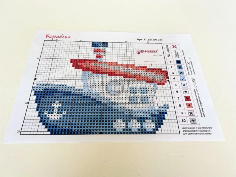 Набор для вышивания «Кораблик» — картинка 4