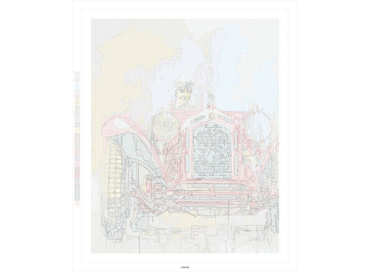 Картина по номерам «Альфа Ромео» — картинка 3