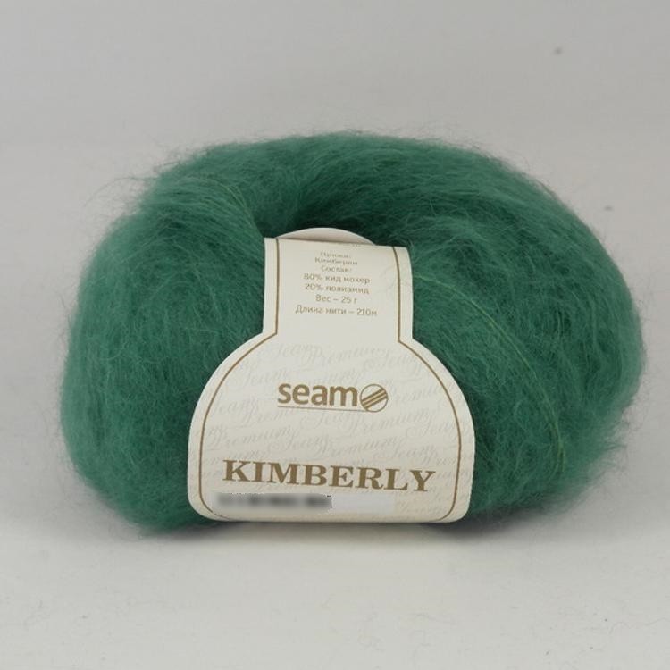 Пряжа SEAM KIMBERLY (6017), зелень, 5 шт. по 25 г — картинка 2