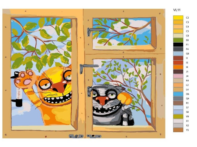 Картина по номерам «Лето» — картинка 2