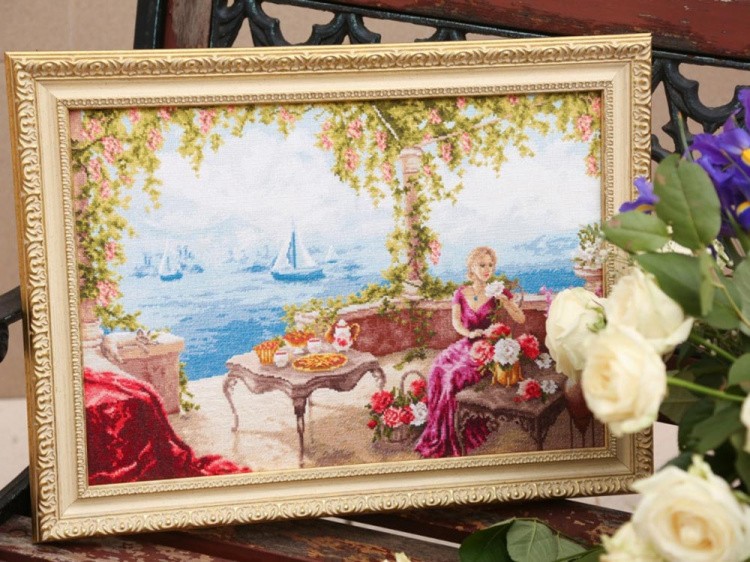 Набор для вышивания «Утро на берегу моря» — картинка 6