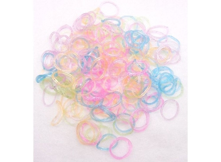 Резиночки для плетения с блестками — картинка 2