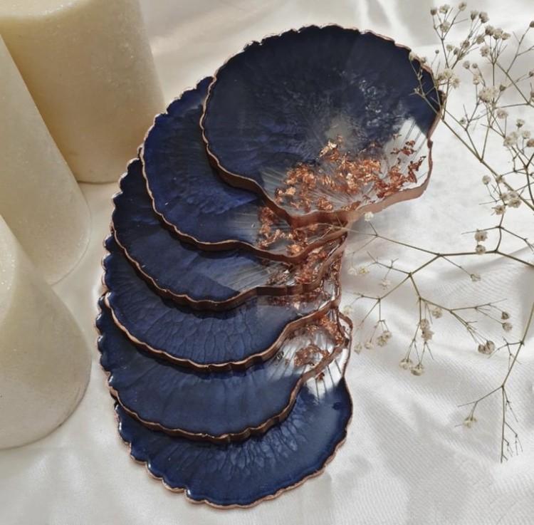 Силиконовый молд - Блюдце ракушка, 13x12см — картинка 4