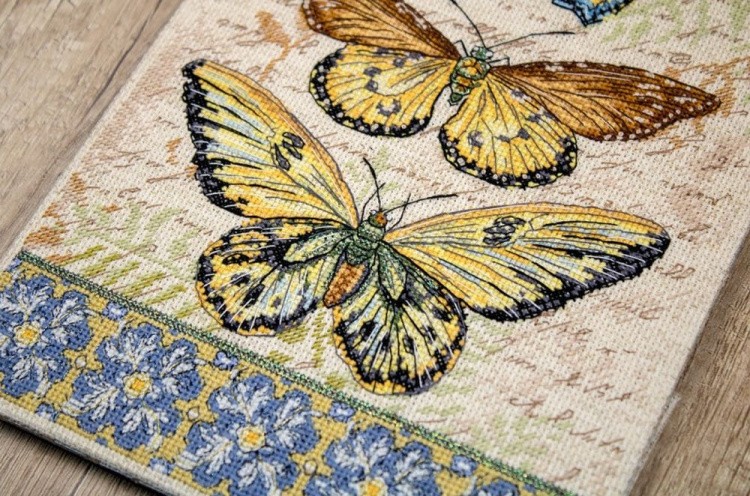 Набор для вышивания «Vintage Wings-Le Papillons» — картинка 2
