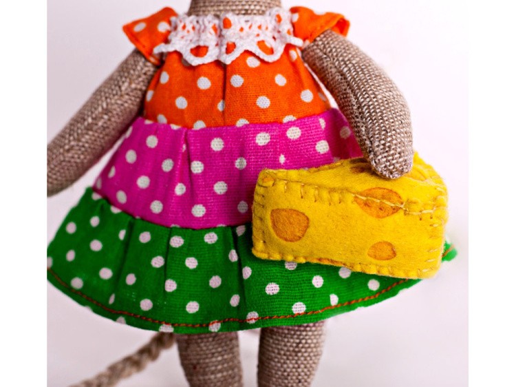 Набор для шитья «Мышка-Норушка» — картинка 4