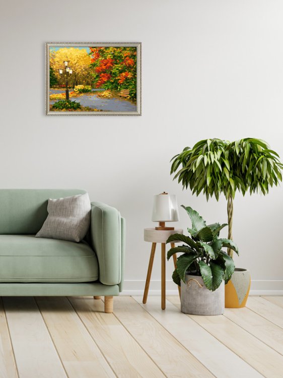 Картина по номерам «Приходит осень» — картинка 8