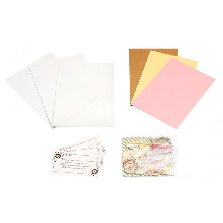 Набор для создания 9-ти открыток «Сорбет» — картинка 3