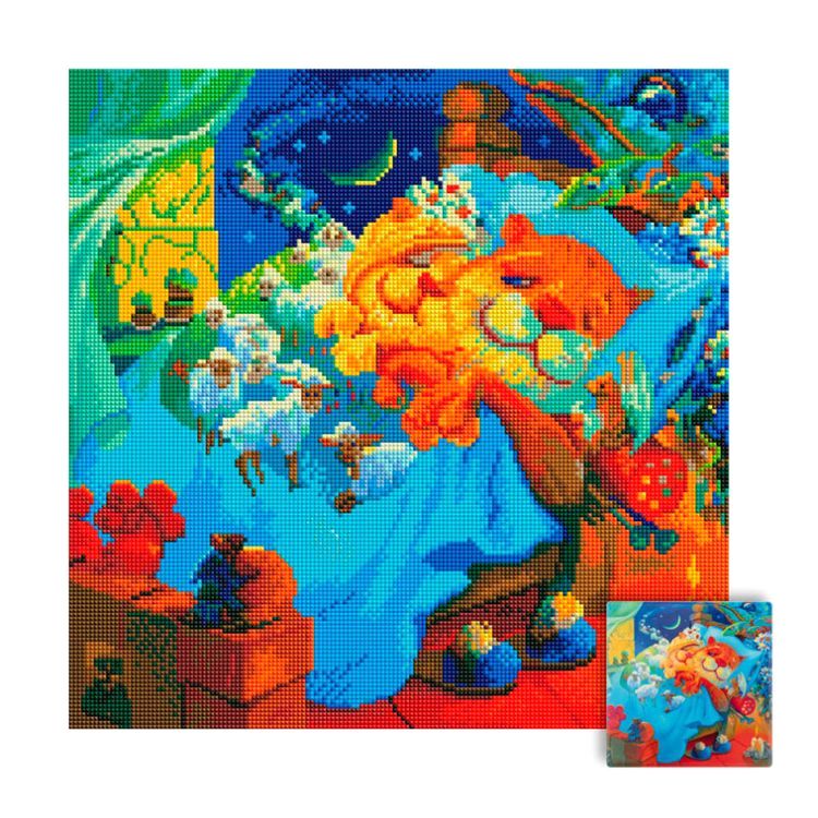 Алмазная вышивка «Баранчики» — картинка 3