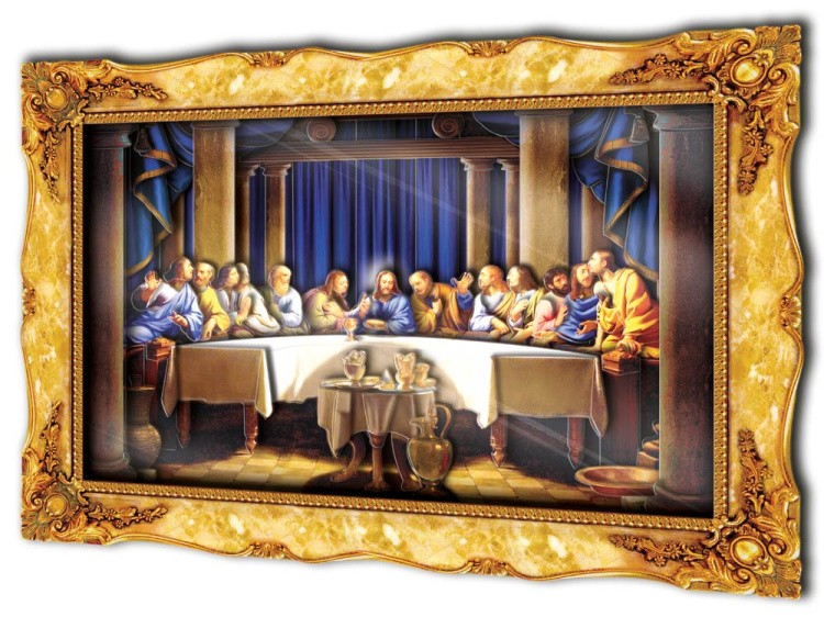 Объемная картина «Тайная вечеря» — картинка 3
