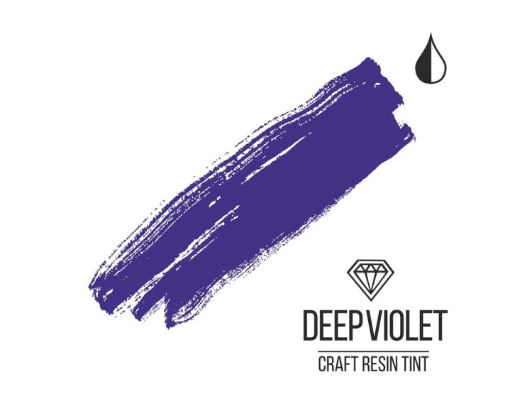 Краситель для смолы и полимеров фиолетовый 10 мл, CraftResinTint — картинка 2