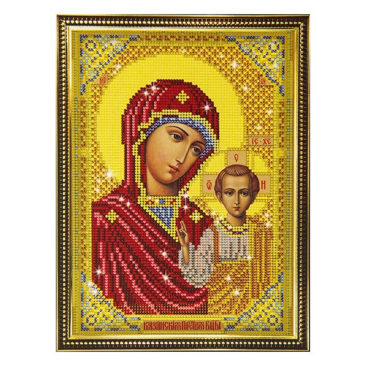 Алмазная вышивка «Божья Матерь» — картинка 2