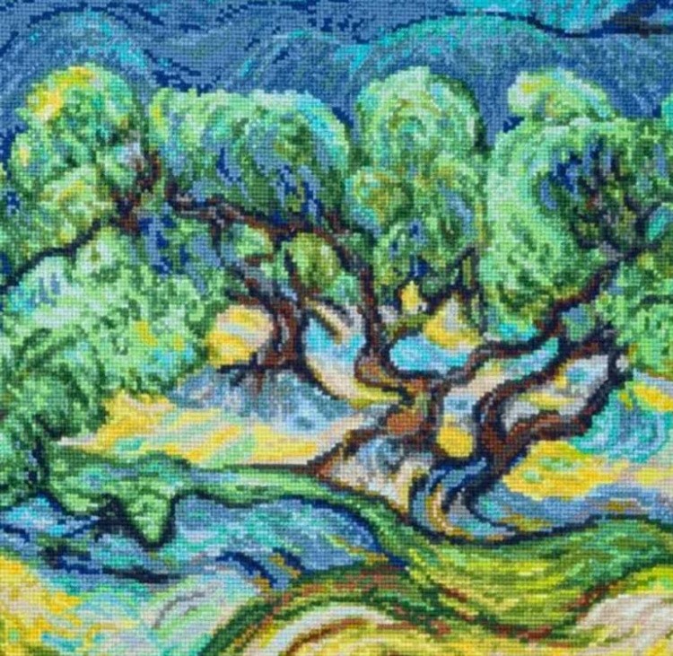 Набор для вышивания «Оливковые деревья» — картинка 5