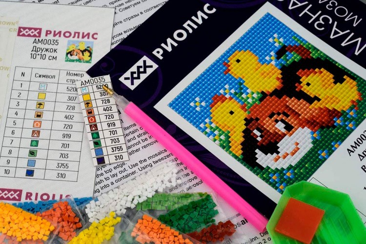 Алмазная вышивка «Дружок» — картинка 3