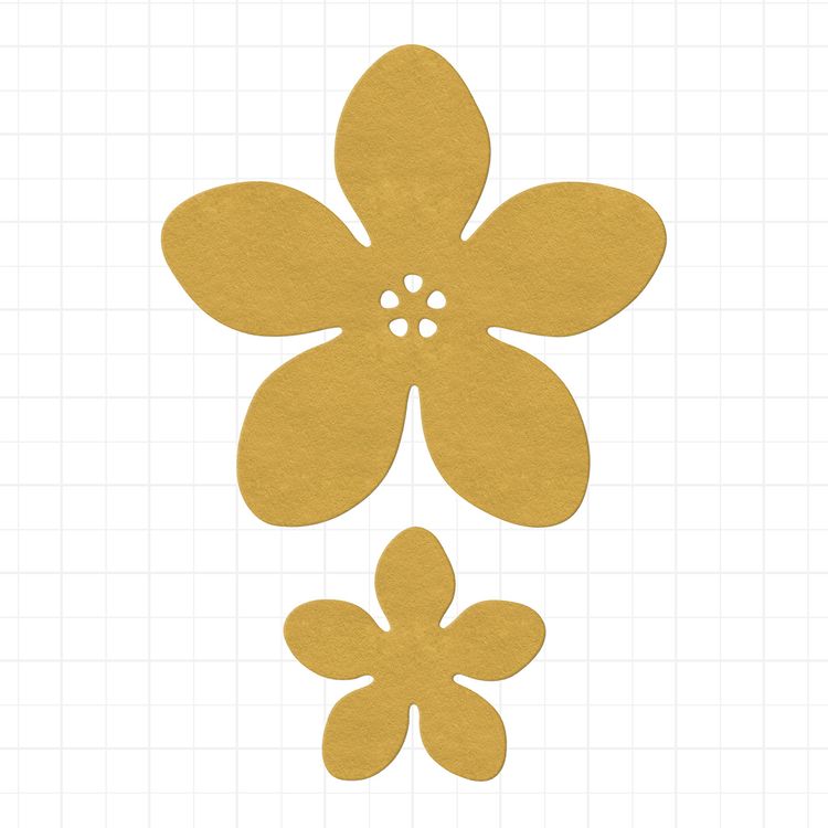 Набор ножей для вырубки «Цветы», 5,9x5,7, 3,2x3,1 см, 2 шт., Mr.Painter — картинка 2