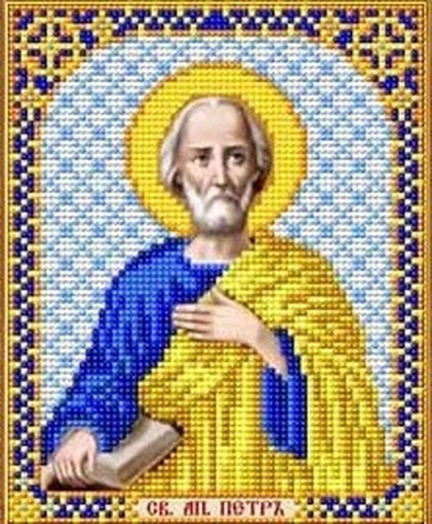 Рисунок на ткани «Святой Апостол Петр»