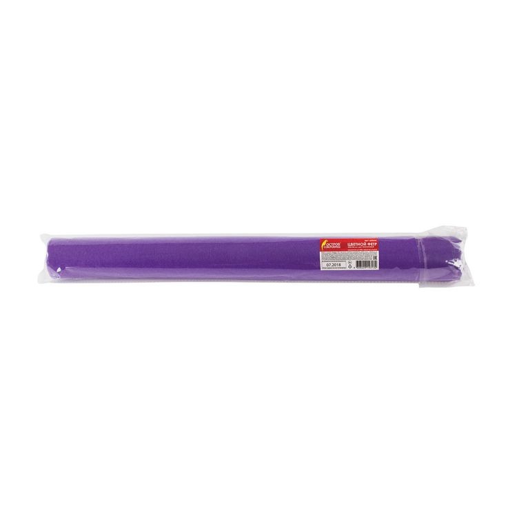 Цветной фетр для творчества в рулоне 500х700 мм, толщина 2 мм, фиолетовый, ОСТРОВ СОКРОВИЩ