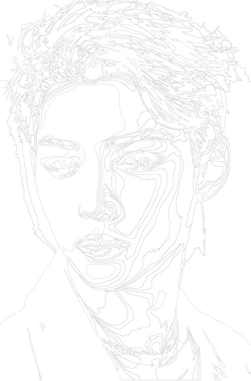 Картина по номерам «Stray Kids Стрей Кидс: Феликс 6» — картинка 2