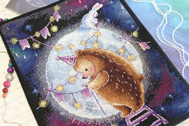 Набор для вышивания «В лунном сиянии» — картинка 3