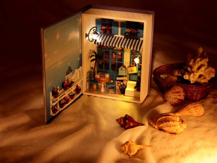 Набор для создания миниатюры (румбокс) «Лето в Греции» — картинка 4