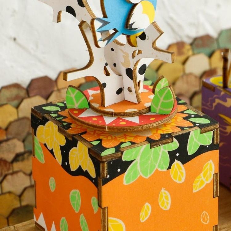 Конструктор из дерева «Птички», Robotime — картинка 2