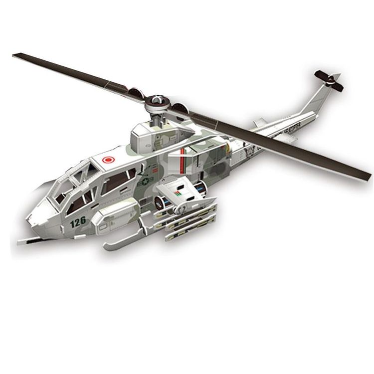 3D-пазл CubicFun Вертолет AH-1 Кобра — картинка 2