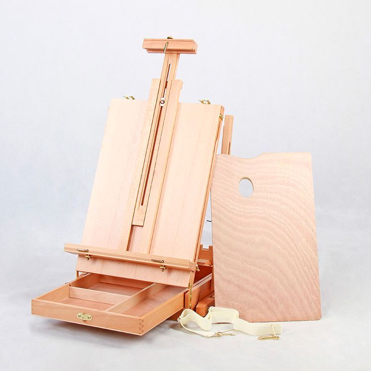 Этюдник большой, напольный, бук, 50x34x11 см, Vista-Artista — картинка 3