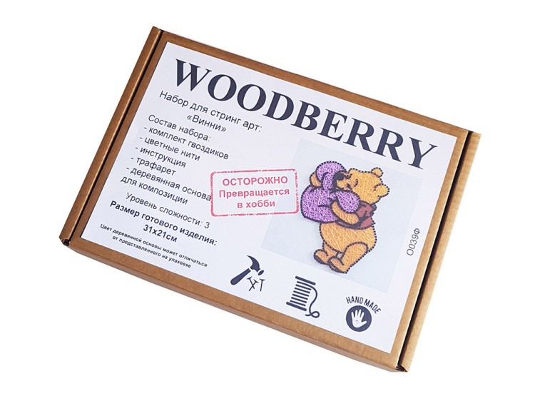 Набор для творчества STRING ART «Винни» — картинка 2