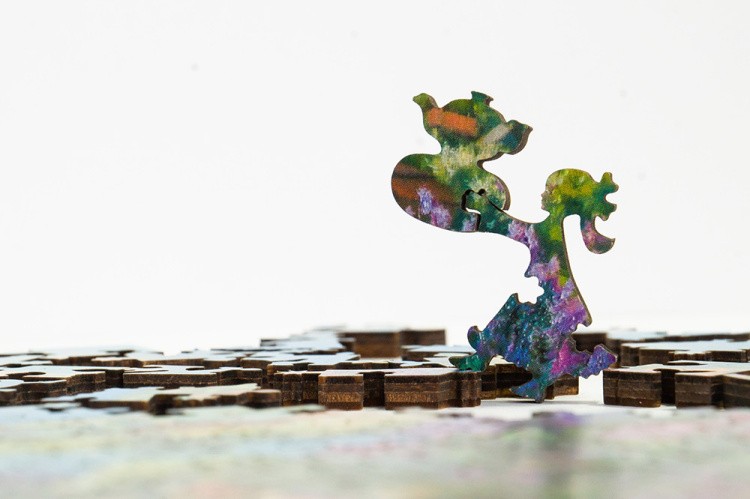 Деревянные пазлы DAVICI «Домик в сирени» — картинка 7