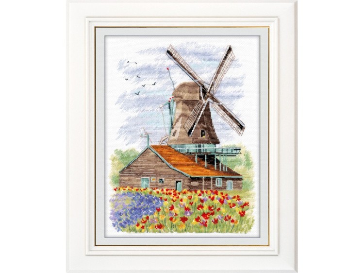 Набор для вышивания «Ветряная мельница. Голландия» — картинка 2