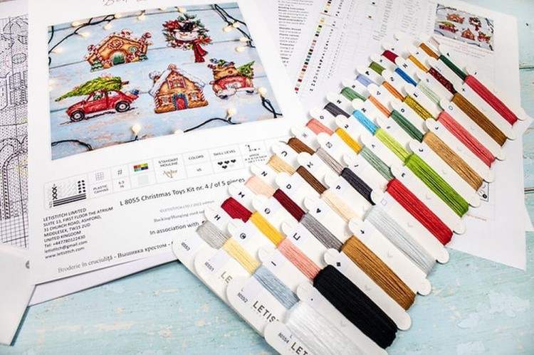 Набор для вышивания «Christmas Toys Kit nr.4» — картинка 2