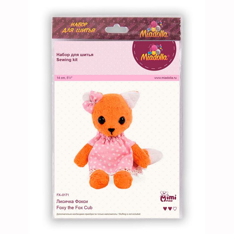 Набор для шитья «Лисичка Фокси» — картинка 3