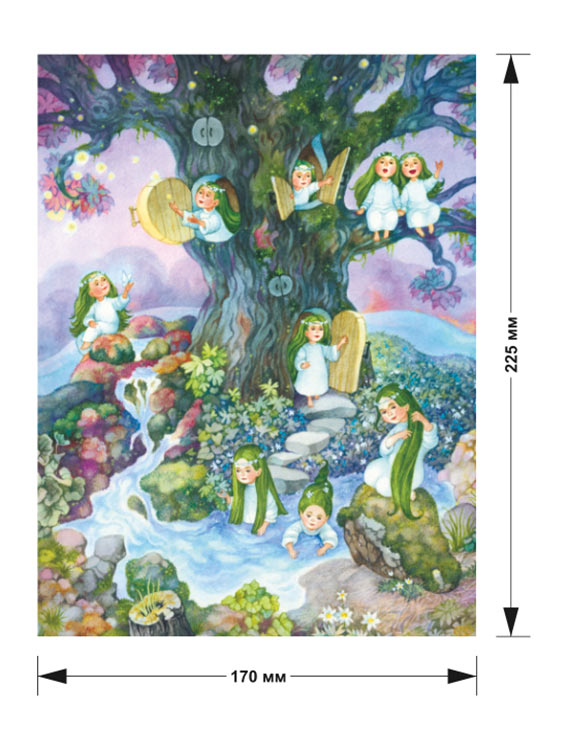 Деревянные пазлы DAVICI «Мелодия весны» — картинка 2