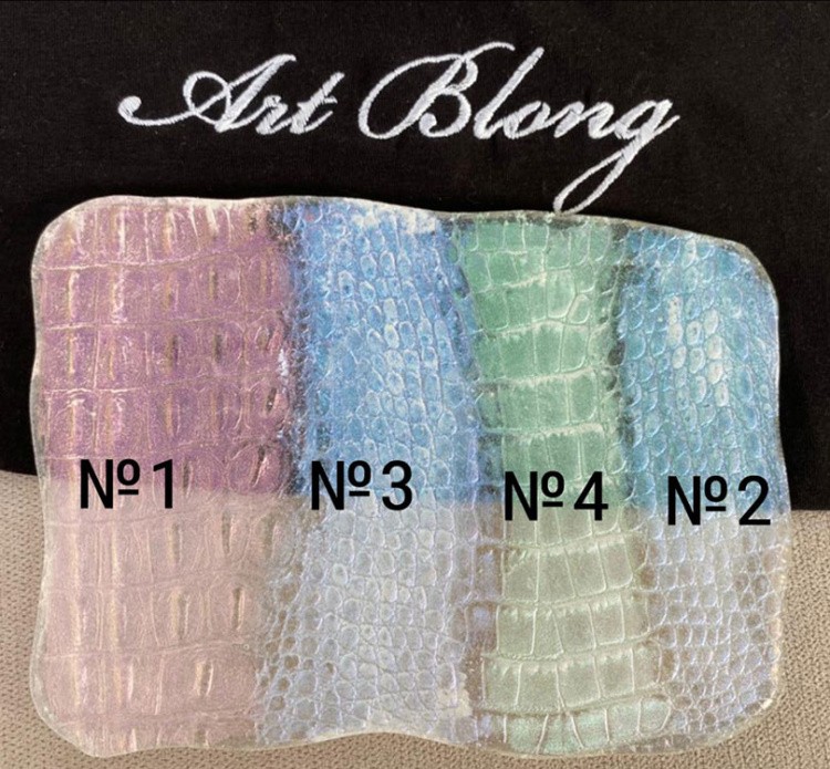 №4 Сhameleon pigment Хамелеон (цвет зеленый) 10 г, Art Blong — картинка 2